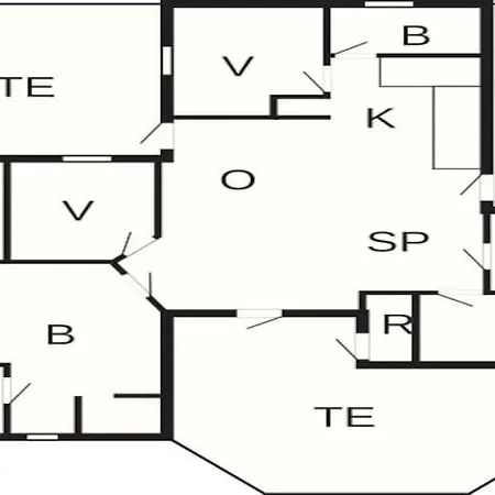 Prázdninový dům 9 Person In Lokken-by Traum